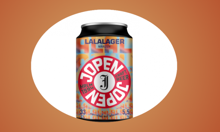 Jopen LaLaLager bier